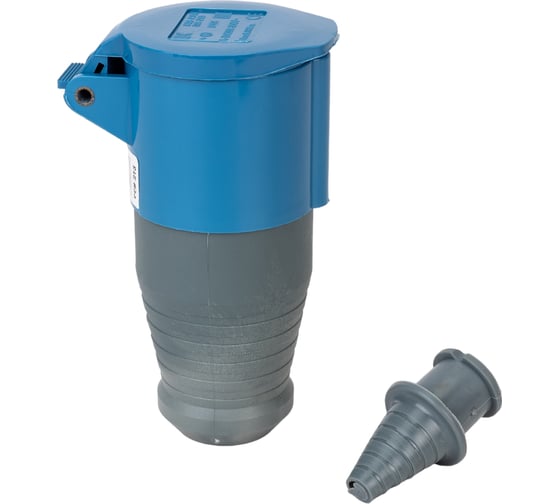 Изображение товара Кабельная розетка IEK 16A 2P+Е 220В IP44 213 ИЭК PSR21-016-3