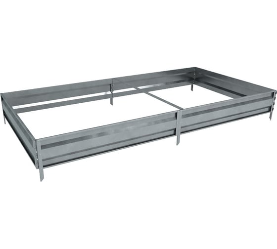 Изображение товара Готовая грядка 1x2 метра, высота 19 см Delta-Park GM100-2Zn 3001038