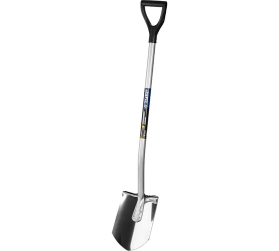 Изображение товара Штыковая лопата из нержавеющей стали с рукояткой ЗУБР Прфессионал алюминиевый черенок 39407_z01