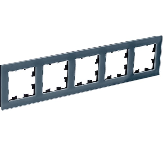 Изображение товара 5-ая рамка Systeme Electric Atlasdesign nature натуральное стекло грифель ATN360705