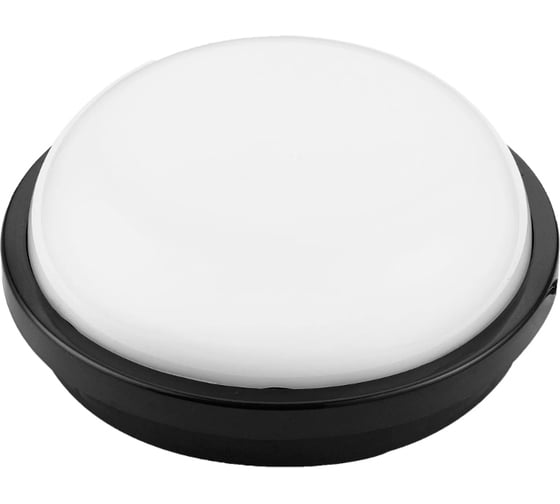 Изображение товара Светильник AY-KA LED IP65, 15Вт, 6400К, круг, черный 9911102