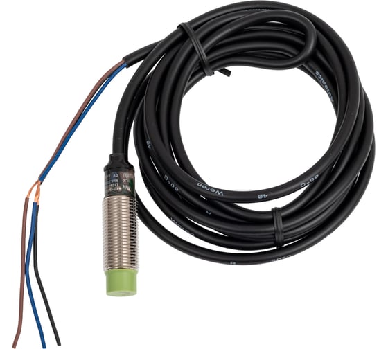 Изображение товара Индуктивный датчик приближения Autonics PR12-4DN, NPN НО, 3-пр., 2м, 12-24В, артикул A1600000128R