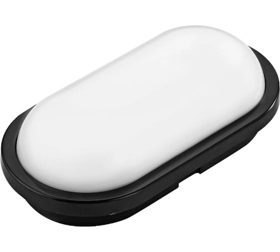 Изображение товара Светильник AY-KA LED IP65, 15Вт, 6400К, овал, черный 9911002