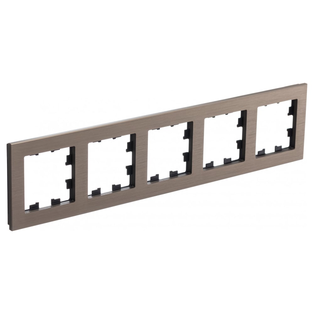 Изображение товара 5-ая рамка Systeme Electric Atlasdesign nature металл латунь ATN312205