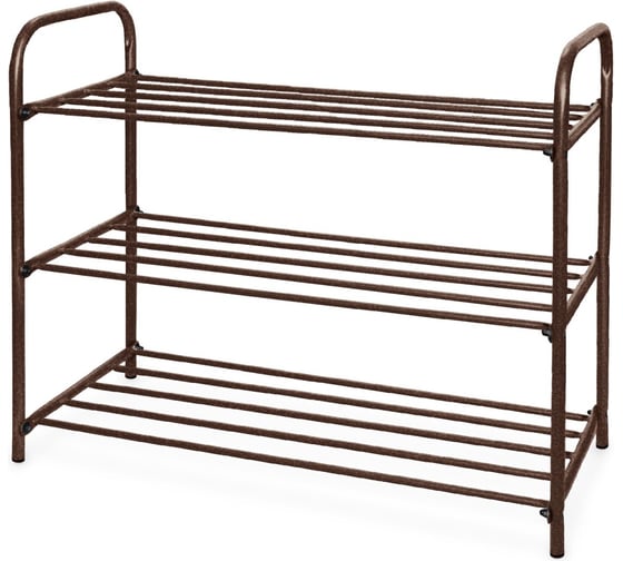 Изображение товара Этажерка Nika КОМФОРТ 3 полки медная ЭТК3