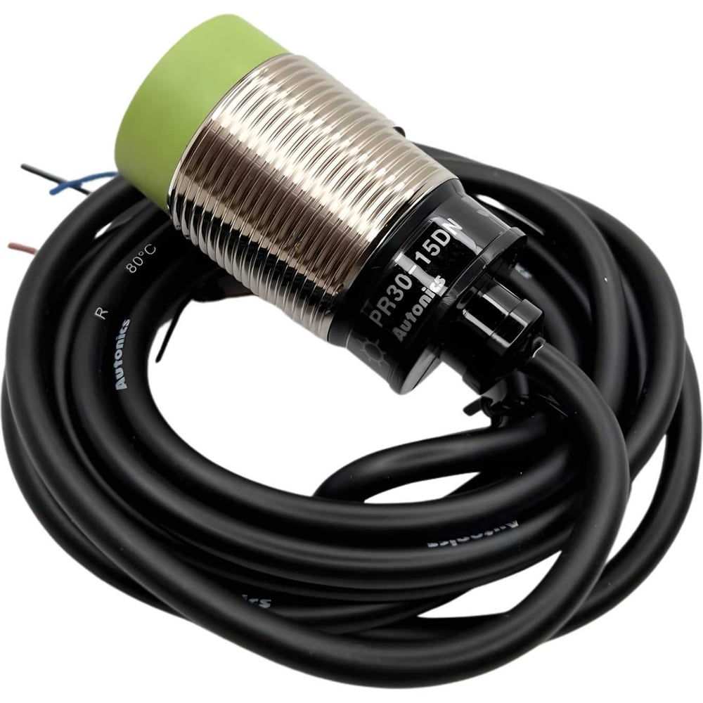 Изображение товара Индуктивный датчик Autonics PR30-15DN с корпусом M30, IP67, 15 мм