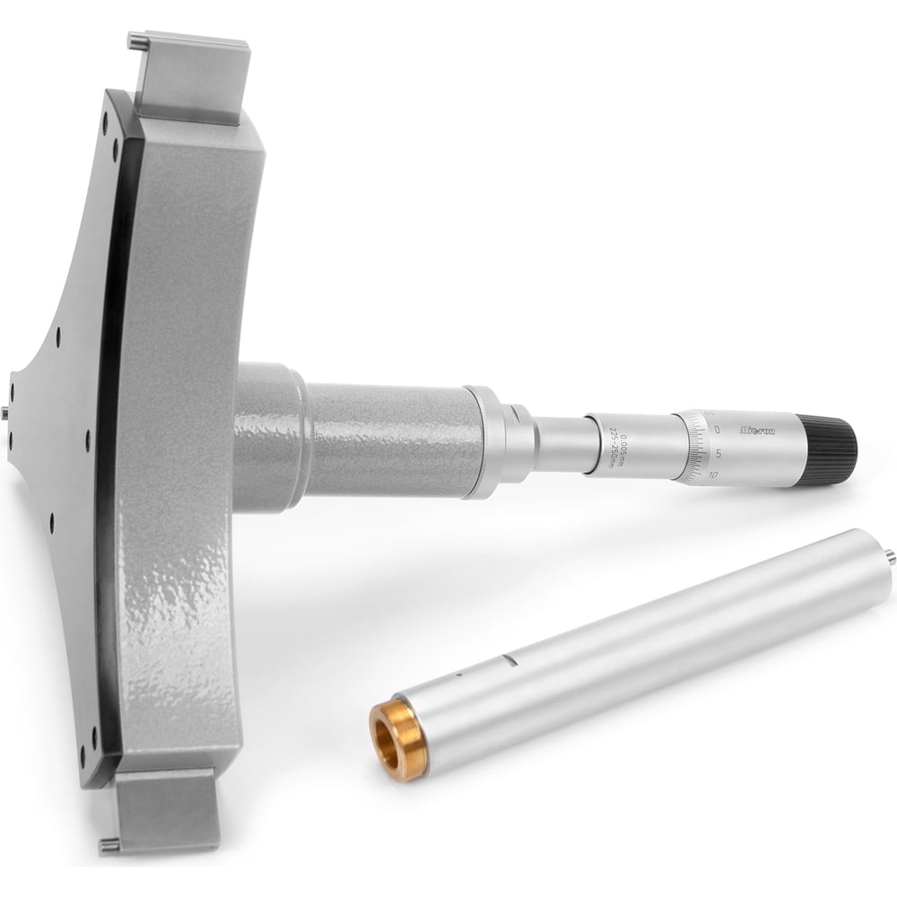 Изображение товара Нутромер Micron микрометрический трехточечный 225-250 0.005 с установочным кольцом