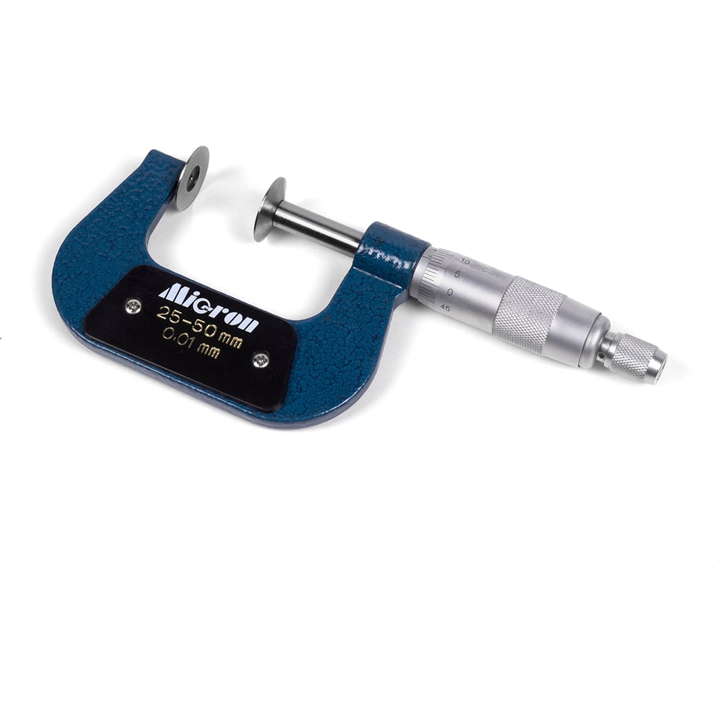 Изображение товара Микрометр для мягких материалов Micron МТМ-50 0.01 профессиональный
