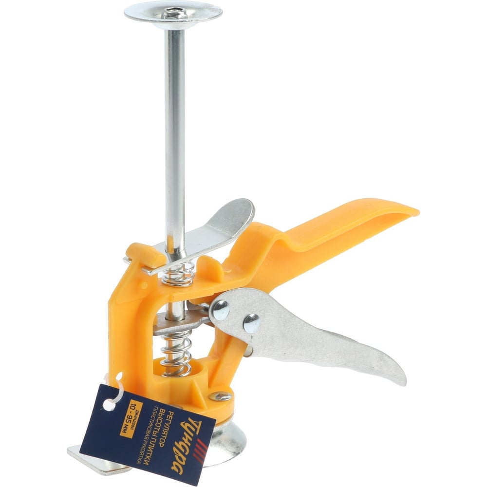 Изображение товара Регулятор высоты плитки ТУНДРА с пластиковой ручкой диапазон 10-95 мм