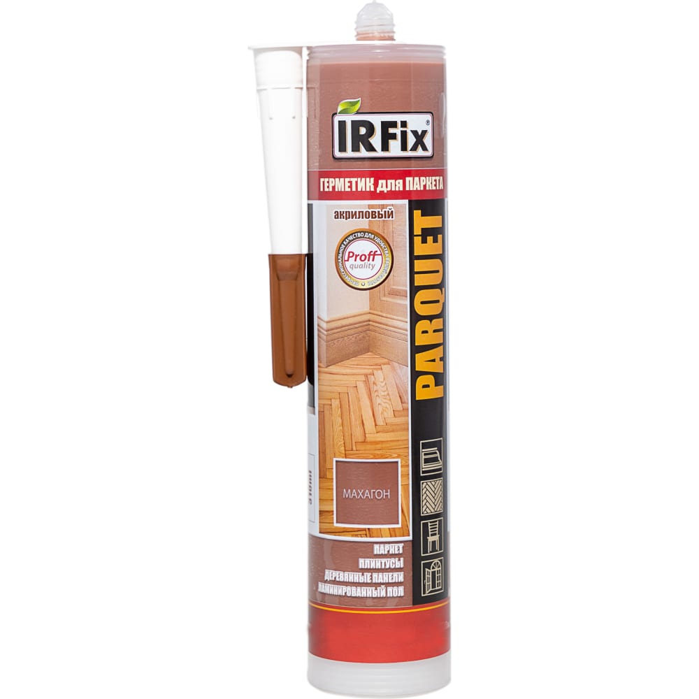 Акриловый герметик для паркета IRFIX терморасширяющийся огнезащитный герметик irfix