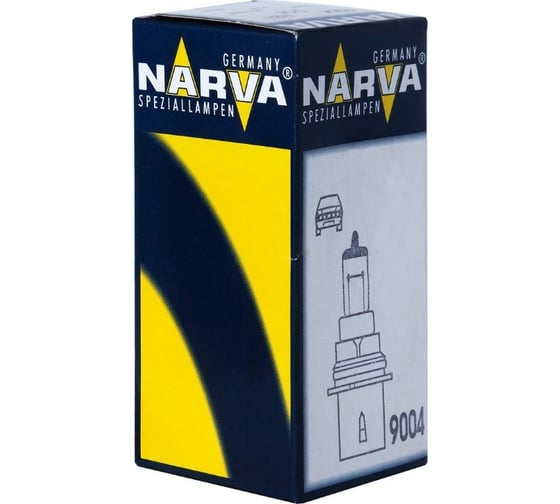 Изображение товара Автолампа NARVA HB1 9004 65 45 P29t 12V 1 10 100 480043000
