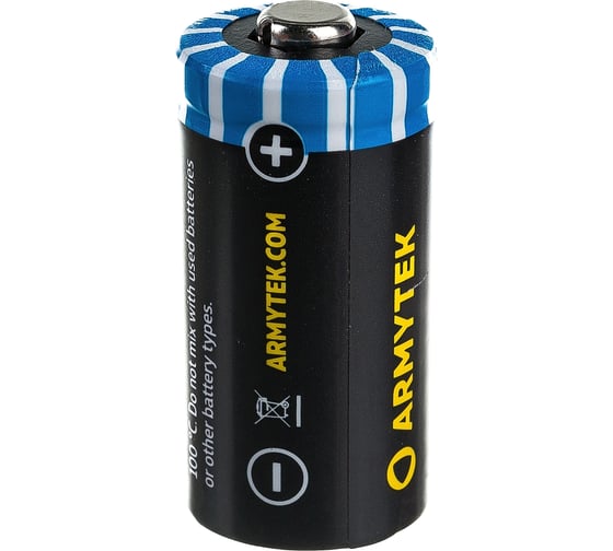 Изображение товара Батарейка Armytek CR123A Lithium 1600 мАч A00102