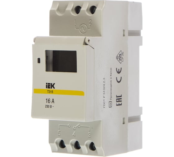 Изображение товара Таймер IEK ТЭ-15 ИЭК MTA10-16