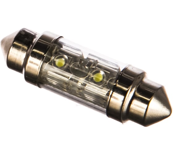 Изображение товара Светодиодная лампа KRAFT C10W SV8 5 11x36 white 2 LEDs KT 700058