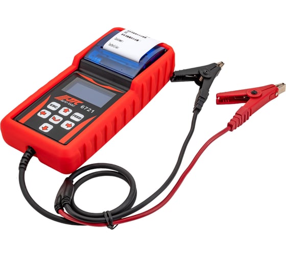 Изображение товара Цифровой тестер АКБ с принтером 12/24V JTC 6721