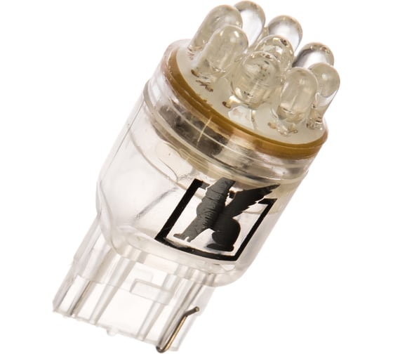 Изображение товара Светодиодная лампа KRAFT T20 W21W W3x16q 12v Yellow 9 LEDs KT 700078