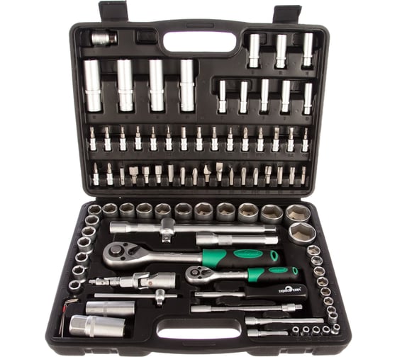 Изображение товара Набор инструмента СЕРВИС КЛЮЧ 94 предмета, чемодан 71094