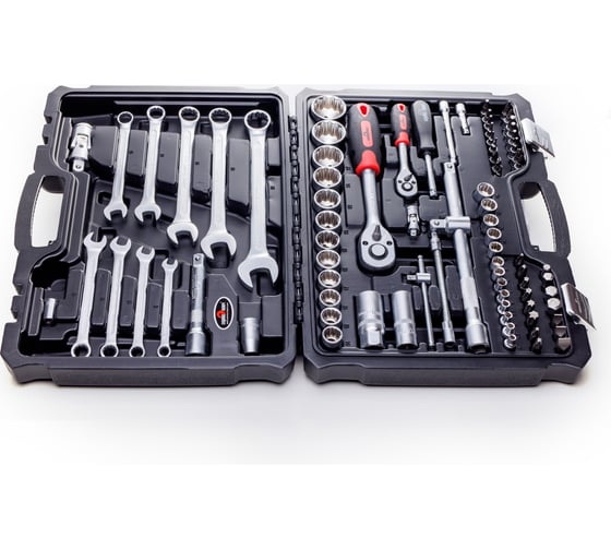 Изображение товара Набор инструмента СЕРВИС КЛЮЧ 82 предмета, 12 граней 12082