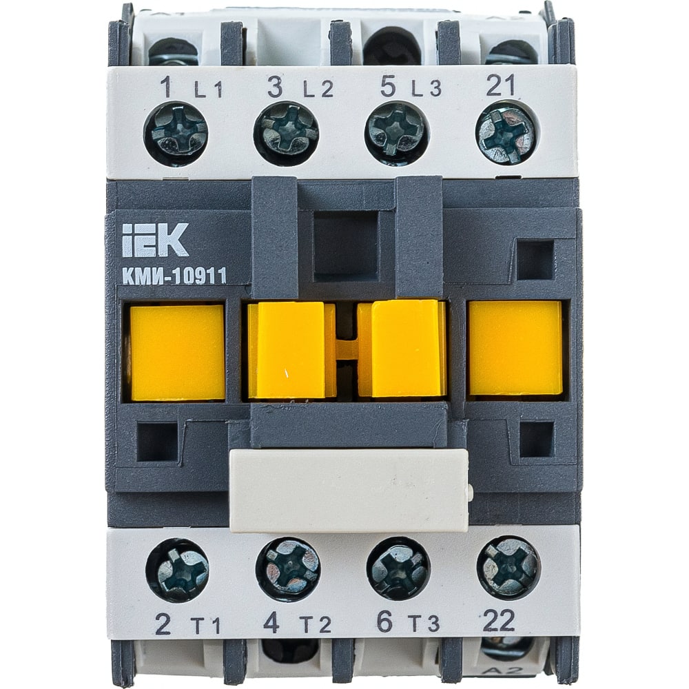 Контактор IEK контактор ekf км 2nc 25 а 230 400 в