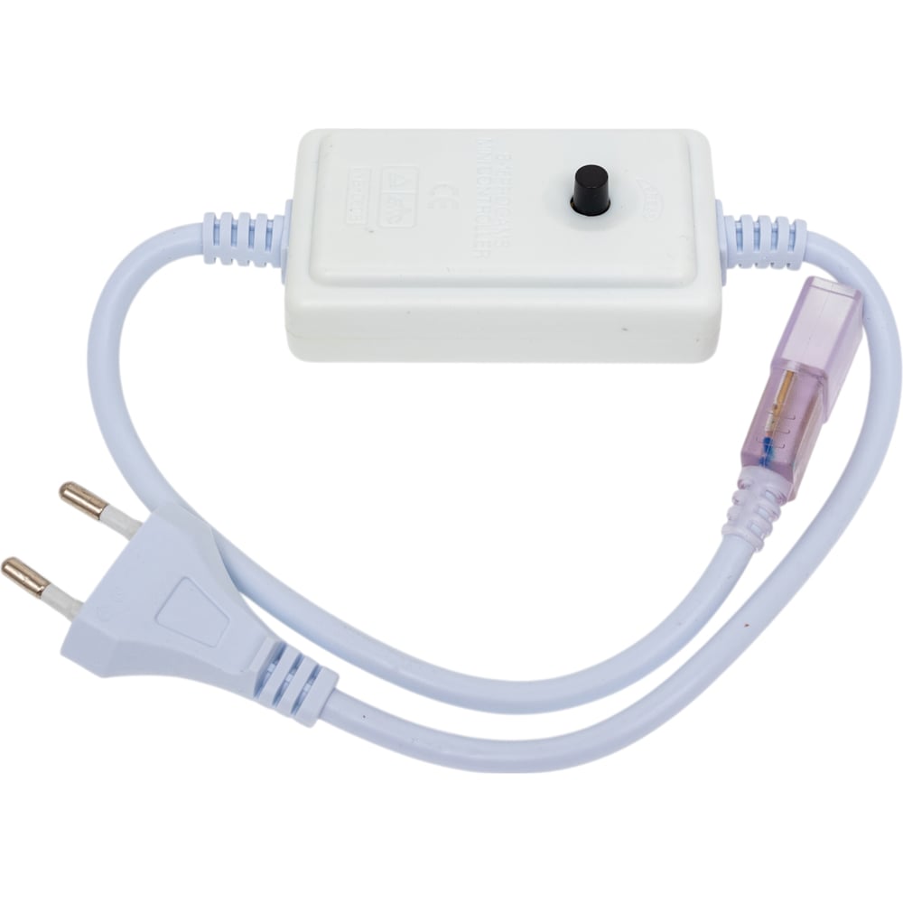 Изображение товара Контроллер ЭРА RGBcontroller-220-A06 для ленты на 220V, управление одной кнопкой Б0004974