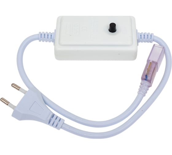 Изображение товара Контроллер ЭРА RGBcontroller-220-A06 для ленты на 220V, управление одной кнопкой Б0004974