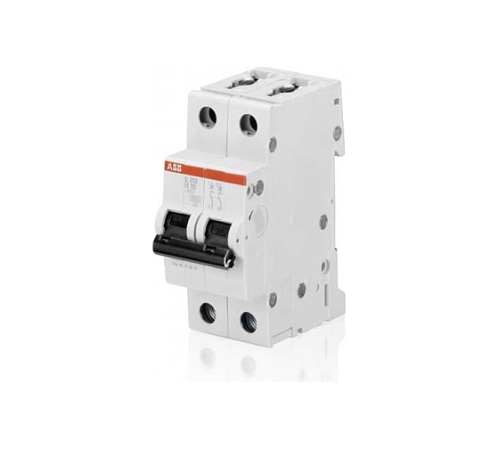 Изображение товара Автоматический выключатель ABB 2-полюсный S202 B25 2CDS252001R0255