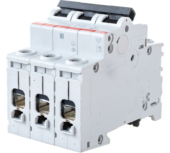 Изображение товара Автоматический выключатель ABB 3-полюсный S203С 80 6кА 2CDS253001R0804