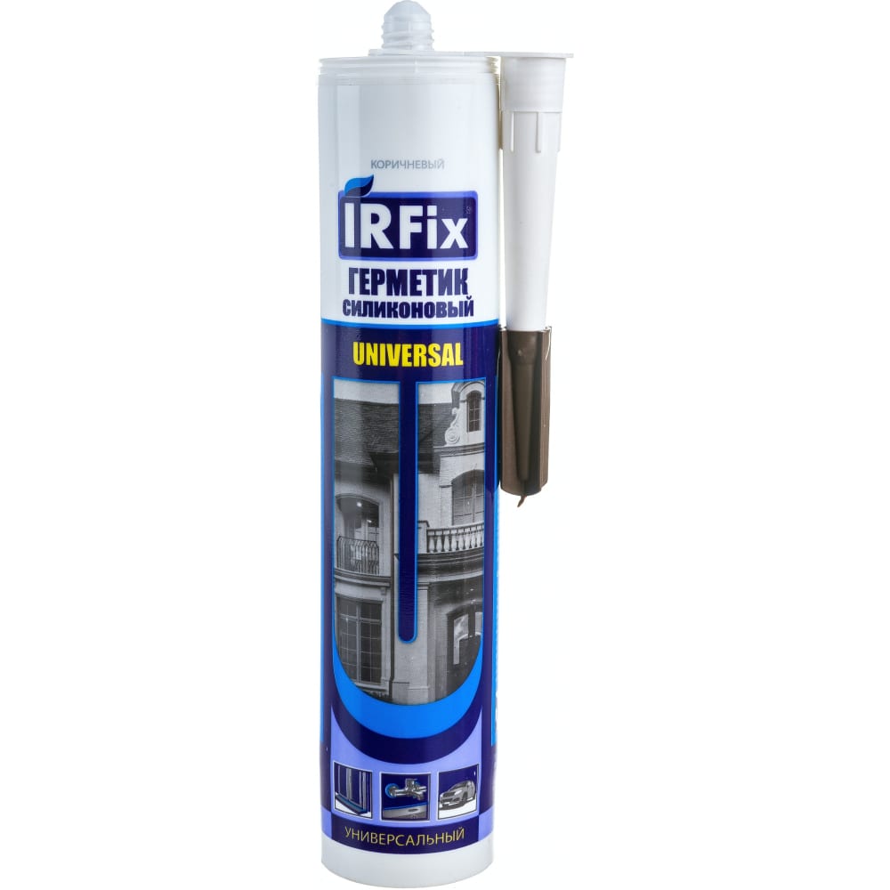 Универсальный силиконовый герметик IRFIX аквариумный силиконовый герметик irfix