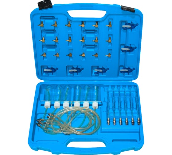 Изображение товара Тестер обратки дизельных форсунок Сommon-Rail с переходниками AIST 19203425 00-00012851