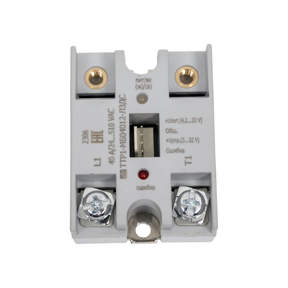 Изображение товара Реле ЗАО Протон-Импульс ТТР1-МБ04012-Л3ДС Пр10020 40А переменное напряжение