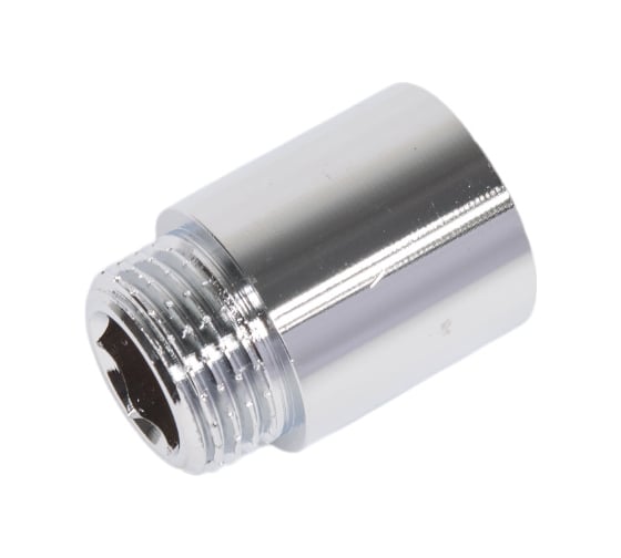 Изображение товара Удлинитель VALTEC 1/2 вн.х 25мм, хром  VTr.198.C.0425