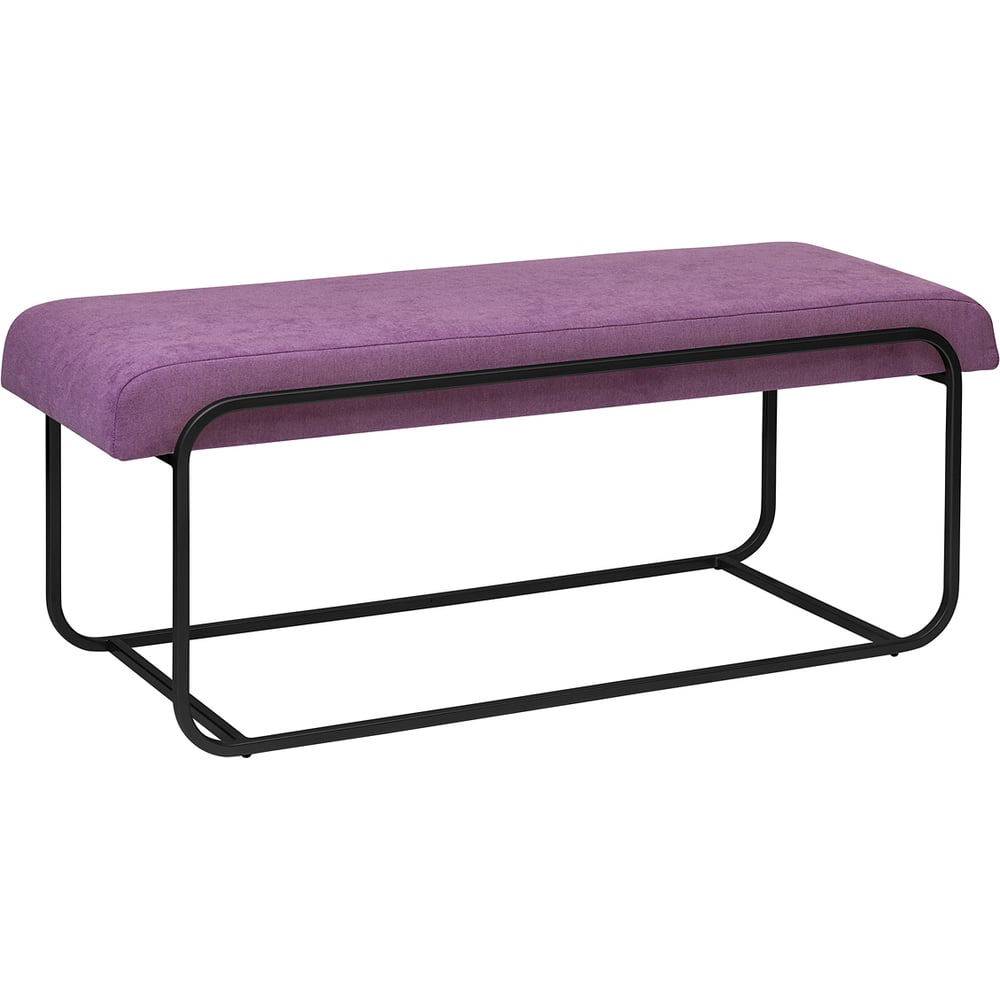 Изображение товара Банкетка GreenWeen SIENA с микрошениллом цвета лаванда