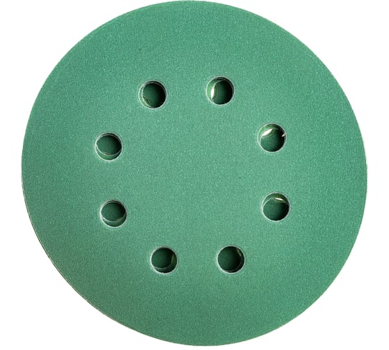 Изображение товара Диск шлифовальный KM10 (10 шт; 125 мм; P400; 8 отверстий; Velcro) БАЗ 960000141943