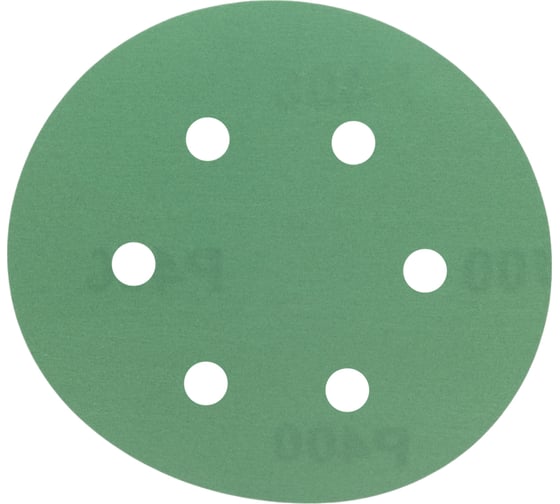 Изображение товара Диск шлифовальный KM10 (10 шт; 150 мм; P400; 6 отверстий; Velcro) БАЗ 960000141997