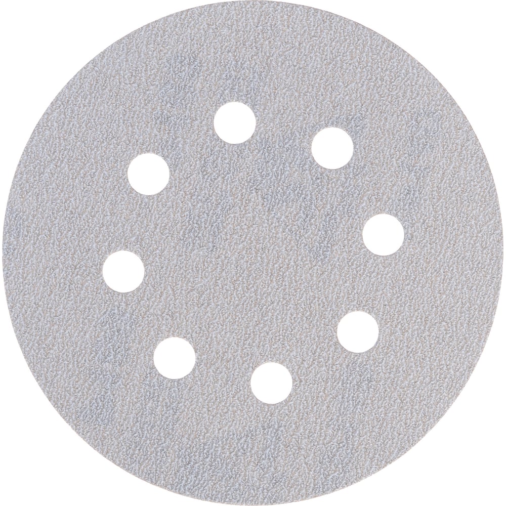 Изображение товара Диск шлифовальный KP14D 125 мм P180 8 отверстий Velcro 10 шт