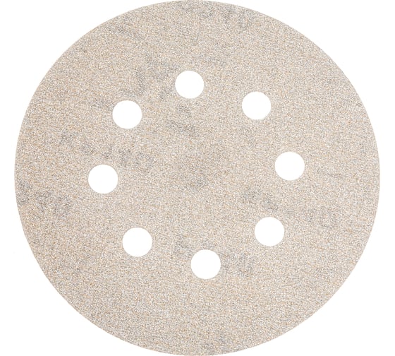 Изображение товара Диск шлифовальный KP14D (10 шт; 125 мм; P240; 8 отверстий; Velcro) БАЗ 960000141914