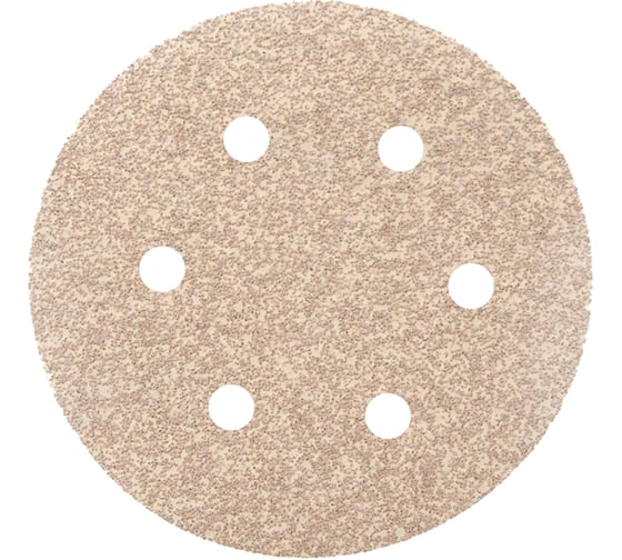 Изображение товара Диск шлифовальный KP14D (10 шт; 150 мм; P240; 6 отверстий; Velcro) БАЗ 960000141987