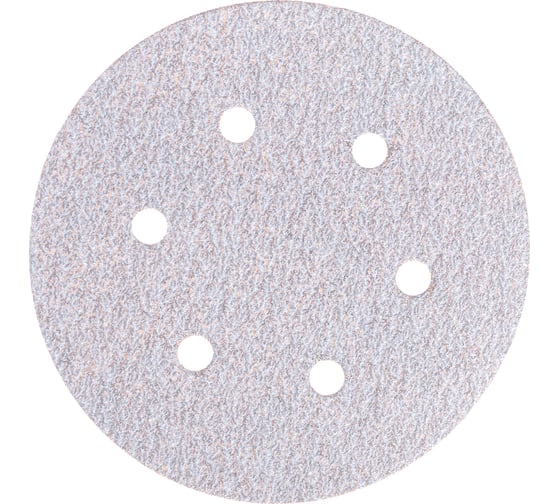 Изображение товара Диск шлифовальный KP14D (10 шт; 150 мм; P60; 6 отверстий; Velcro) БАЗ 960000141981