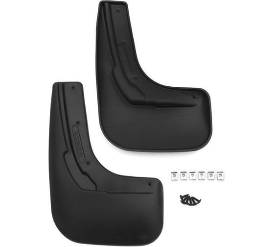 Изображение товара Задние брызговики VOLKSWAGEN Polo, 2015 FROSCH сед., 2 шт.optimum в пакете NLF.51.37.E10