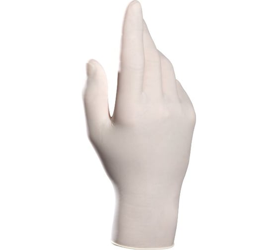 Изображение товара Перчатки MAPA СОЛО 992, латекс, упаковка 50 пар 8 р. пер991008 992/8