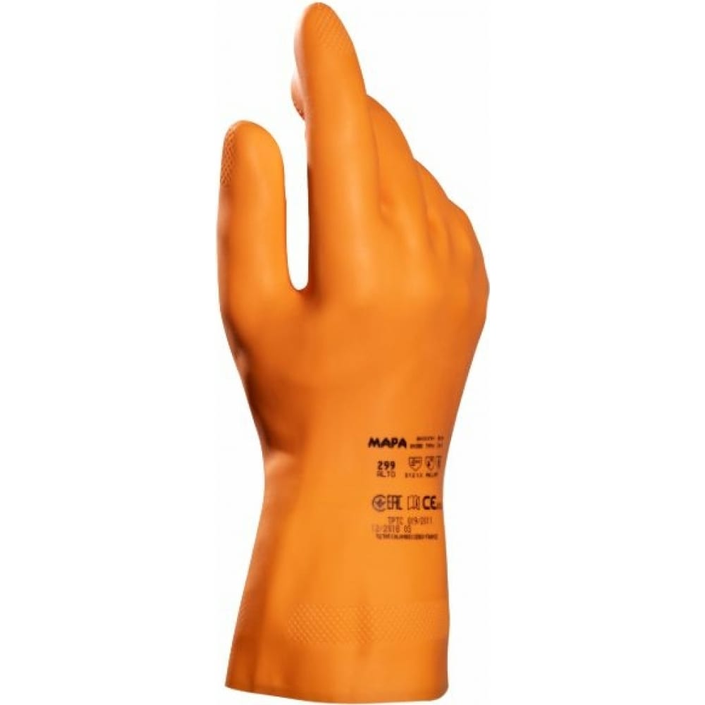Кислотозащитные перчатки MAPA латексно неопреновые перчатки mapa