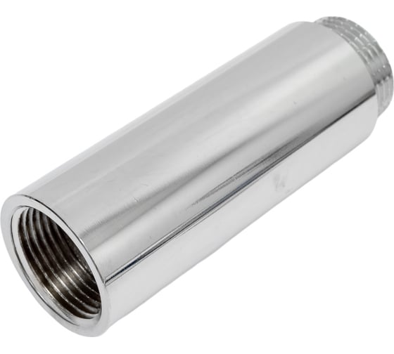 Изображение товара Удлинитель VALTEC 1 вн.х100мм, хром VTr.198.C.06100