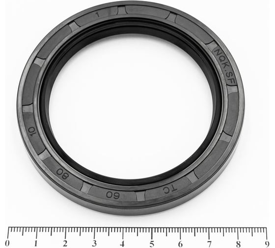 Изображение товара Сальник (манжета армированная) HIMPT TC 60x80x10 мм, NBR70 00-00000356