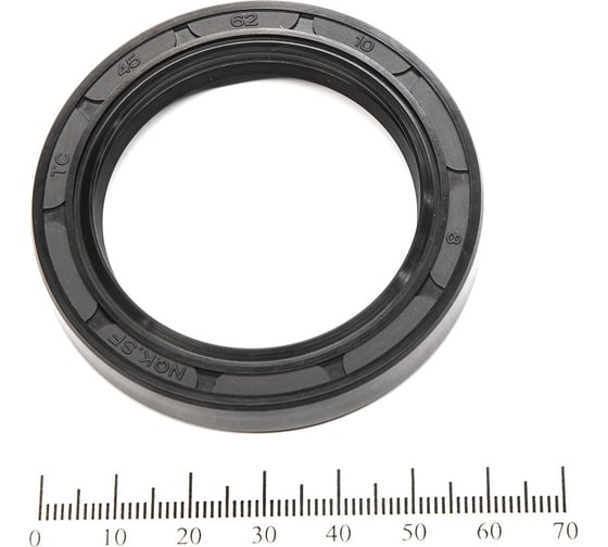 Изображение товара Сальник (манжета армированная) HIMPT TC 45x62x10 мм, NBR70 00001200124