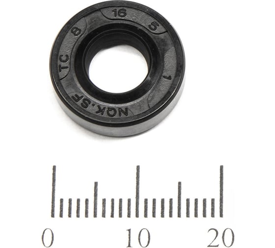 Изображение товара Сальник (манжета армированная) HIMPT TC 8x16x5 мм, NBR70 00-00003732
