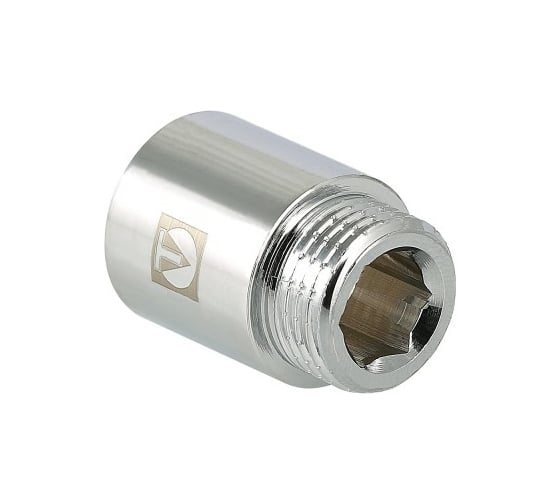 Изображение товара Удлинитель VALTEC 1 вн.х80мм, хром VTr.198.C.0680