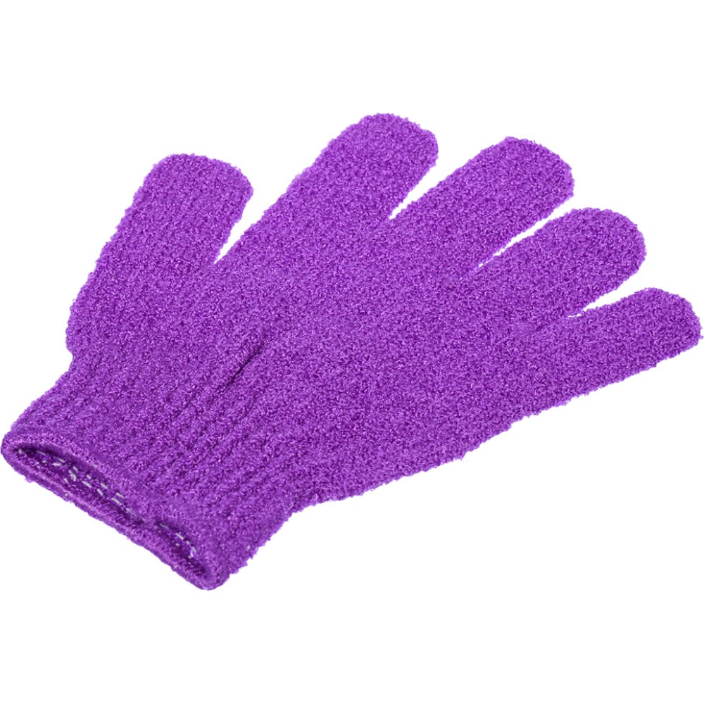 Мочалка-перчатка для душа Банные штучки люффа мочалка для тела натуральная доляна 18×6 см