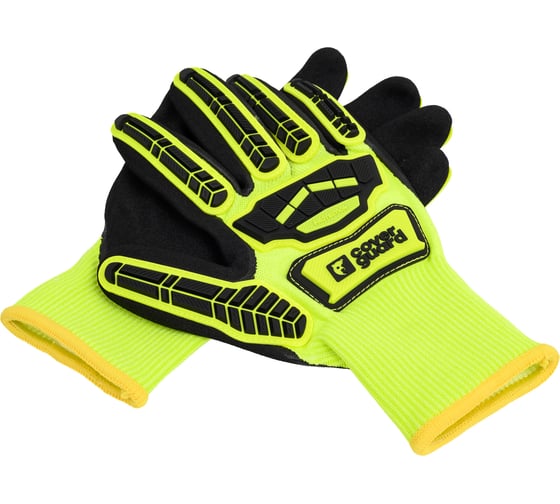 Изображение товара Противоударные антипорезные перчатки COVERGUARD EUROCUT IMPACT 100 желтые, 10 1CHIC60 5450564040304