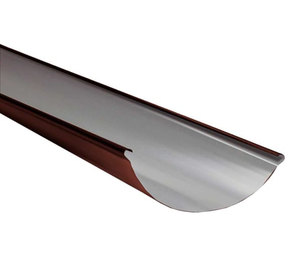 Изображение товара Водосточный желоб NIKA ПРОЕКТ круглый D185 RAL8017 3 м В0000043051