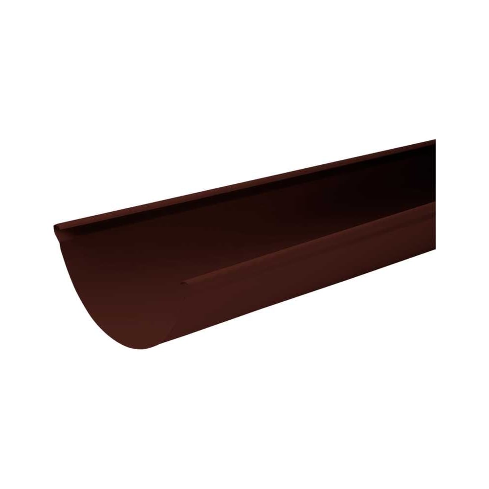 Изображение товара Водосточный желоб круглый 3 м NIKA RAL 8017 двусторонний для кровли